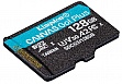   Kingston MicroSDXC 128GB Canvas Go! Plus Class 10 UHS-I U3 V30 A2 + SD- (SDCG3/128GB)