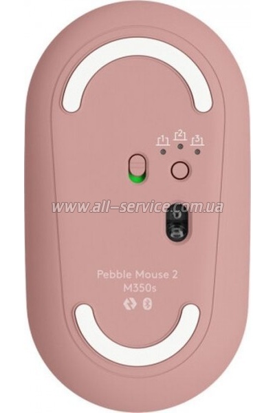  Logitech Pebble M350s Wireless Rose (910-007014)