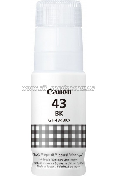 Контейнер GI-43 Canon Pixma G540/ G640 Black (4698C001) Контейнер GI-43 Canon Pixma G540/ G640 Black (4698C001)