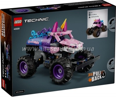 ����������� LEGO Technic Monster Jam Sparkle Smash �� �������� �Pull-Back� (42220)