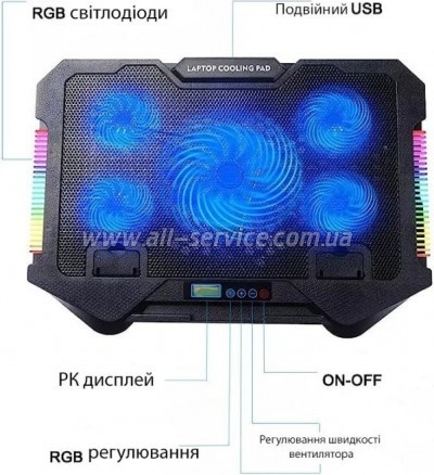    XoKo NST-051 RGB Black (XK-NST-051RGB-BK)