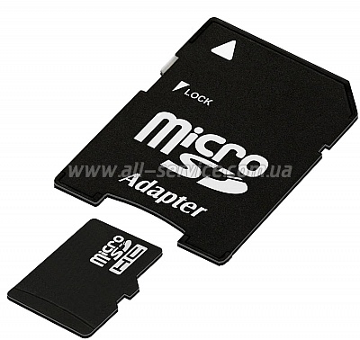  32GB Transcend MicroSDHC Class 4 + SD  (TS32GUSDHC4)