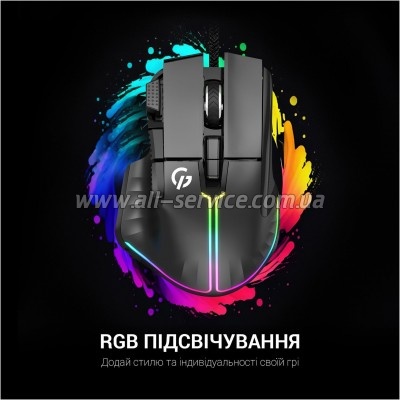  GamePro GM500B RGB USB Black (GM500B)