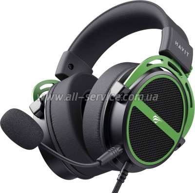 �������� Havit HV-H2030E Black/Green (6939119067076)