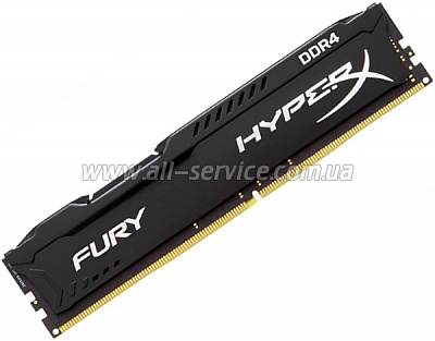 Память 4Gbx2 KINGSTON HyperX OC KIT DDR4 2400Mhz CL15 Fury Black (HX424C15FBK2/8) Память 4Gbx2 KINGSTON HyperX OC KIT DDR4 2400Mhz CL15 Fury Black (HX424C15FBK2/8)