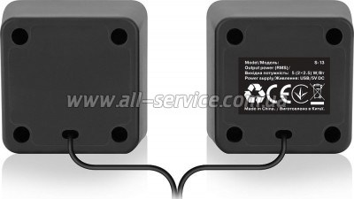 ������������ ������� REAL-EL S-13 USB Black (EL121100021)