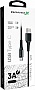 ���� ������ USB 2.0 AM to USB-C 1.2m Black Grand-X (FC-12B)