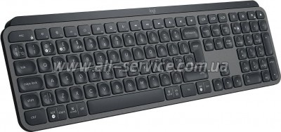  Logitech MX Keys Advanced for Business Wireless Illuminated UA Graphite (920-010251)