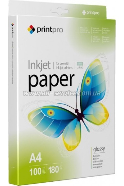 PrintPro glossy 180/ A4 100 (PGE180100A4)