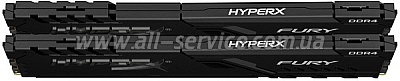  KINGSTON HyperX DDR4 2x16Gb 2666Mhz (HX426C16FB3K2/32) Black