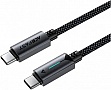 ���� ������ USB-C to USB-C 1.2m 60W nylon black Acefast (6974316284475)