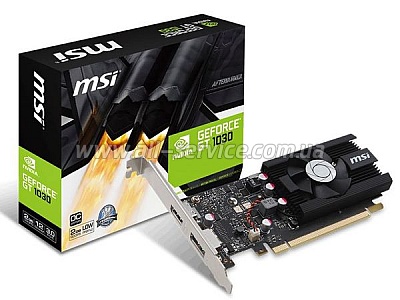 MSI GeForce GT 1030 2G LP OC