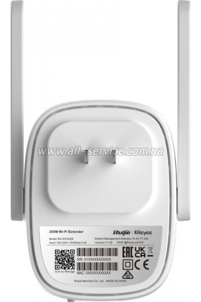  Ruijie Networks RG-EW300R