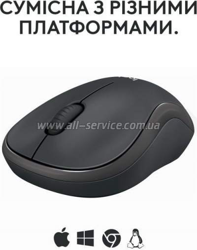  Logitech M240 Silent Bluetooth Graphite (910-007119)