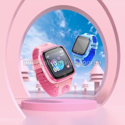 - HOCO Y100 children watch with call function Pink (6942007625647)