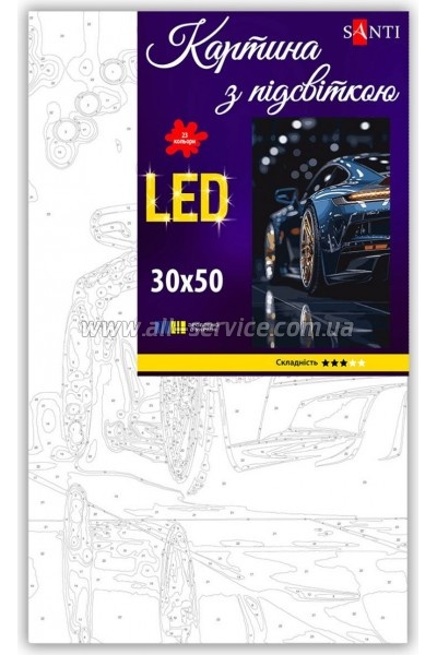 ������� �� ������� Santi ������� ���� 30�50�� LED (955559)