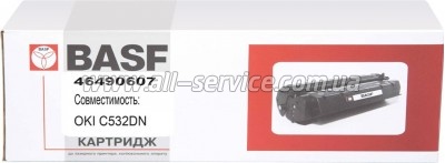 �������� BASF OKI C532/ 542/ MC563/ 573 ������ 46490607 Cyan (BASF-KT-46490607)
