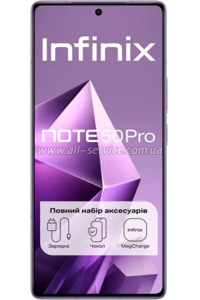   Infinix Note 50 Pro 12/256Gb Enchanted Purple (4894947068331)
