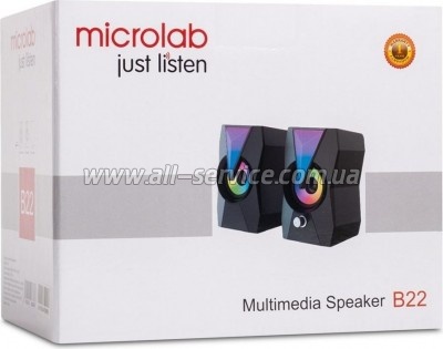   Microlab B-22 USB Black (B-22)