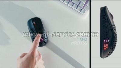  Xtrfy M42 RGB Wireless Black (M42W-RGB-BLACK)