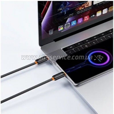 ���� ������ USB-C to USB-C 1.0m 60w black XO (NB-Q302B-CC.black)