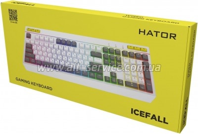  Hator Icefall USB White (HTK405UA)