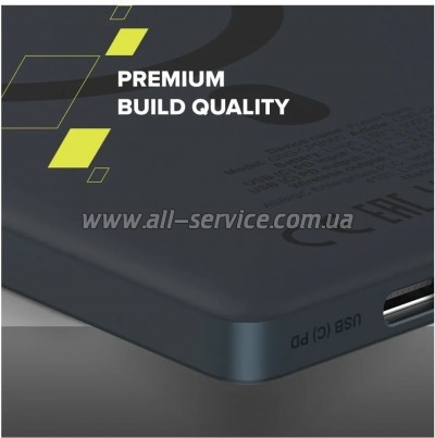 ������� ������������� Canyon 5000mAh OnPower 500 PD 20W Magnetic MagSafe Black (CNS-CPB500B)
