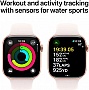 - Apple Watch Series 10 GPS 46mm Rose Gold Aluminium Case with Light Blush Sport Band - S/M (MWWT3QH/A)