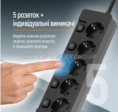   ColorWay CW-PSEA55SBK 5  5 (CW-PSEA55SBK)