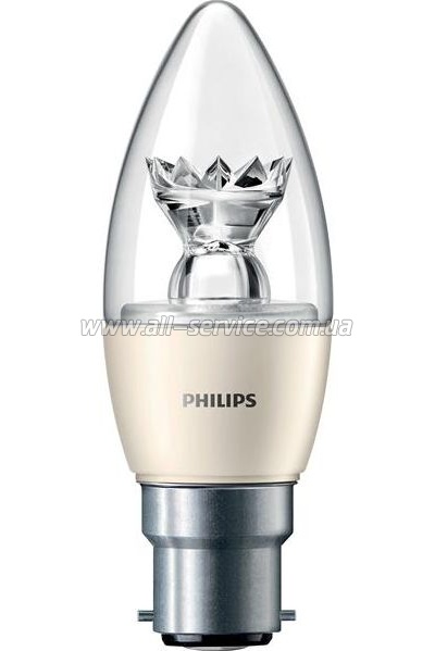 Лампа светодиодная Philips LEDcandle D B22 6-40W 827 B39 CL Master (929000272302) Лампа светодиодная Philips LEDcandle D B22 6-40W 827 B39 CL Master (929000272302)