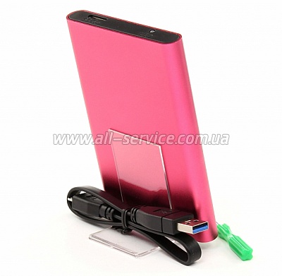   ProLogix   SATA HDD 2.5", USB 3.0, Red (BS-U23F)