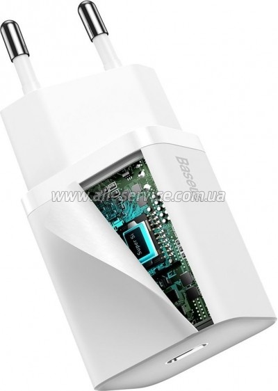 �������� ������� Baseus Super Si Quick Charger 1C 20W EU White (CCSUP-B02)