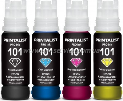   PRINTALIST Epson 101 Epson L4150/ 4160 470 B/C/M/Y (PL101SET)