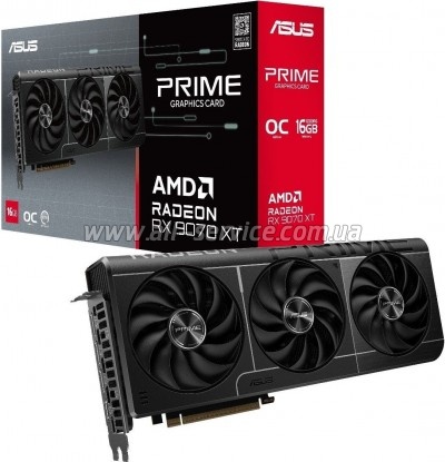  ASUS Radeon RX 9070 XT 16Gb PRIME OC (PRIME-RX9070XT-O16G)