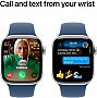 - Apple Watch Series 10 GPS 42mm Silver Aluminium Case with Denim Sport Band - M/L (MWWC3QH/A)