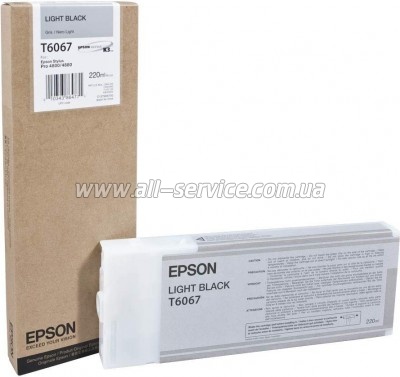  Epson StPro 4800/ 4880 light black (C13T606700)