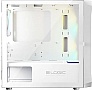  Logic concept PORTOS MESH+GLASS ARGB fans 3x120mm WHITE (AM-PORTOS-20-0000000-0002)