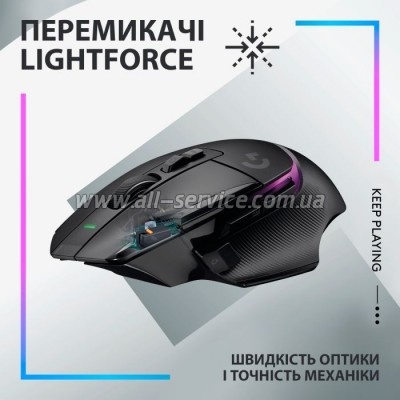 Logitech G502 X Plus Wireless Black (910-006162)