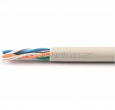  UTP 5e, , 305, Kingda PVC CCA 24AWG Grey (KDUT8001-CCA)