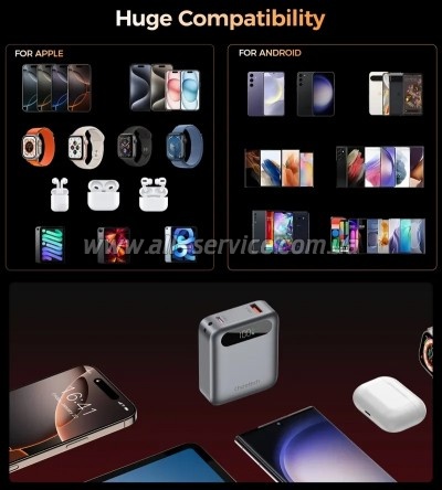 ������� ������������� Choetech 10000mAh 22.5W PD grey (B860-CCGY)