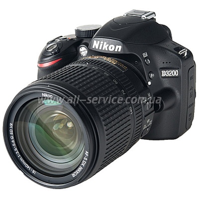 Цифровий фотоапарат NIKON D3200 Kit 18-140 VR (VBA330KV12) Цифровий фотоапарат NIKON D3200 Kit 18-140 VR (VBA330KV12)
