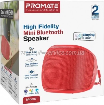   Promate Mood 5W Red (mood.red)