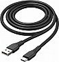 ���� ������ USB 2.0 AM to USB-C 1.0m 3A textured PVC black ColorWay (CW-CBUC094-BK)