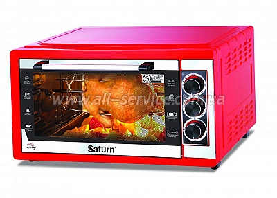 Электрическая печь Saturn ST-EC10708 Red Электрическая печь Saturn ST-EC10708 Red
