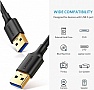 ���� ������ USB 3.0 AM/AM 0.5m US128 black Ugreen (10369)