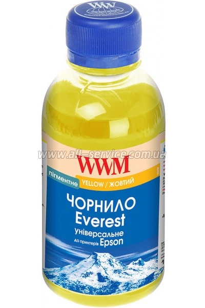  WWM 100  EPSON EVEREST  Yellow (EP02/YP-2)