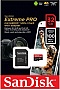   32GB SANDISK microSDHC Extreme Pro A1 C10 V30 U3 (SDSQXCG-032G-GN6MA)