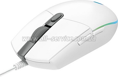 Logitech G102 Lightsync USB White (910-005824)