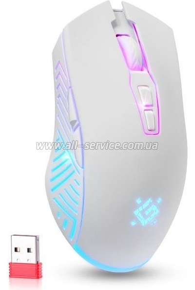 ����� Defender Pandora GM-502 LED Wireless White (52502)