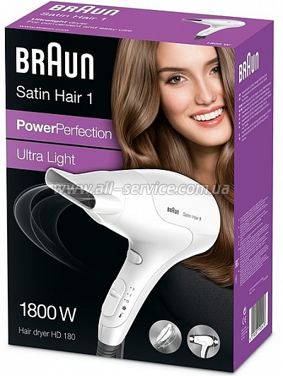  Braun HD 180 Satin Hair 1